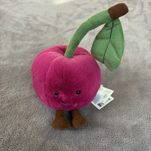 Jellycat Amuseable Cherry Plush - Picture 4 of 5